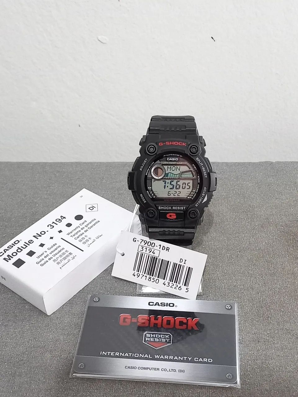 Relógio Casio G-Shock  G-7900-1DR, original.