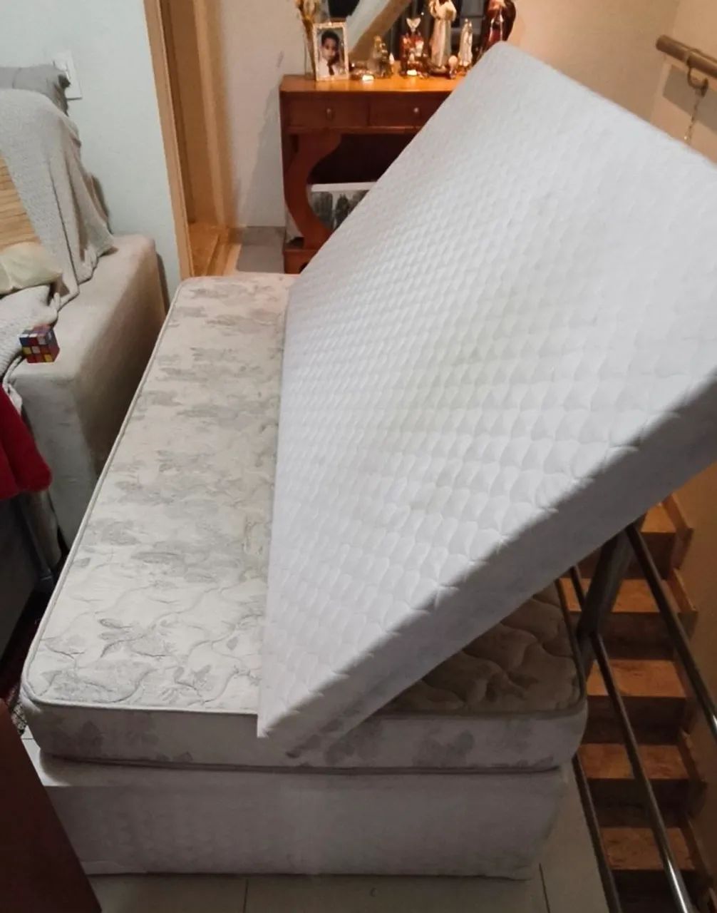 CAMA SOLTEIRÃO/VIÚVA COM AUXILIAR  - Foto 3