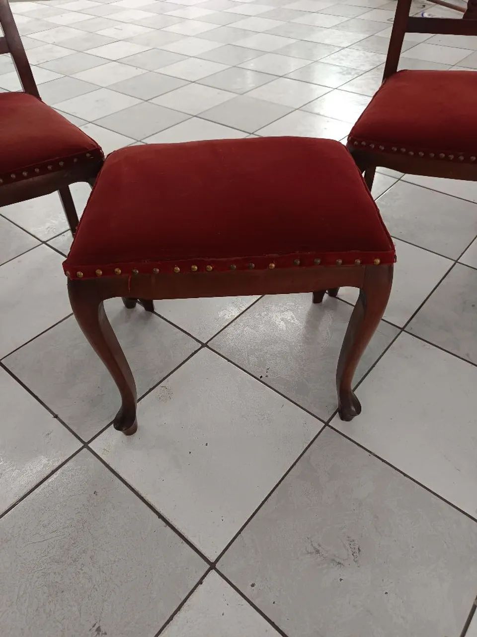 Par de cadeiras clássicas com blanqueta - Foto 4