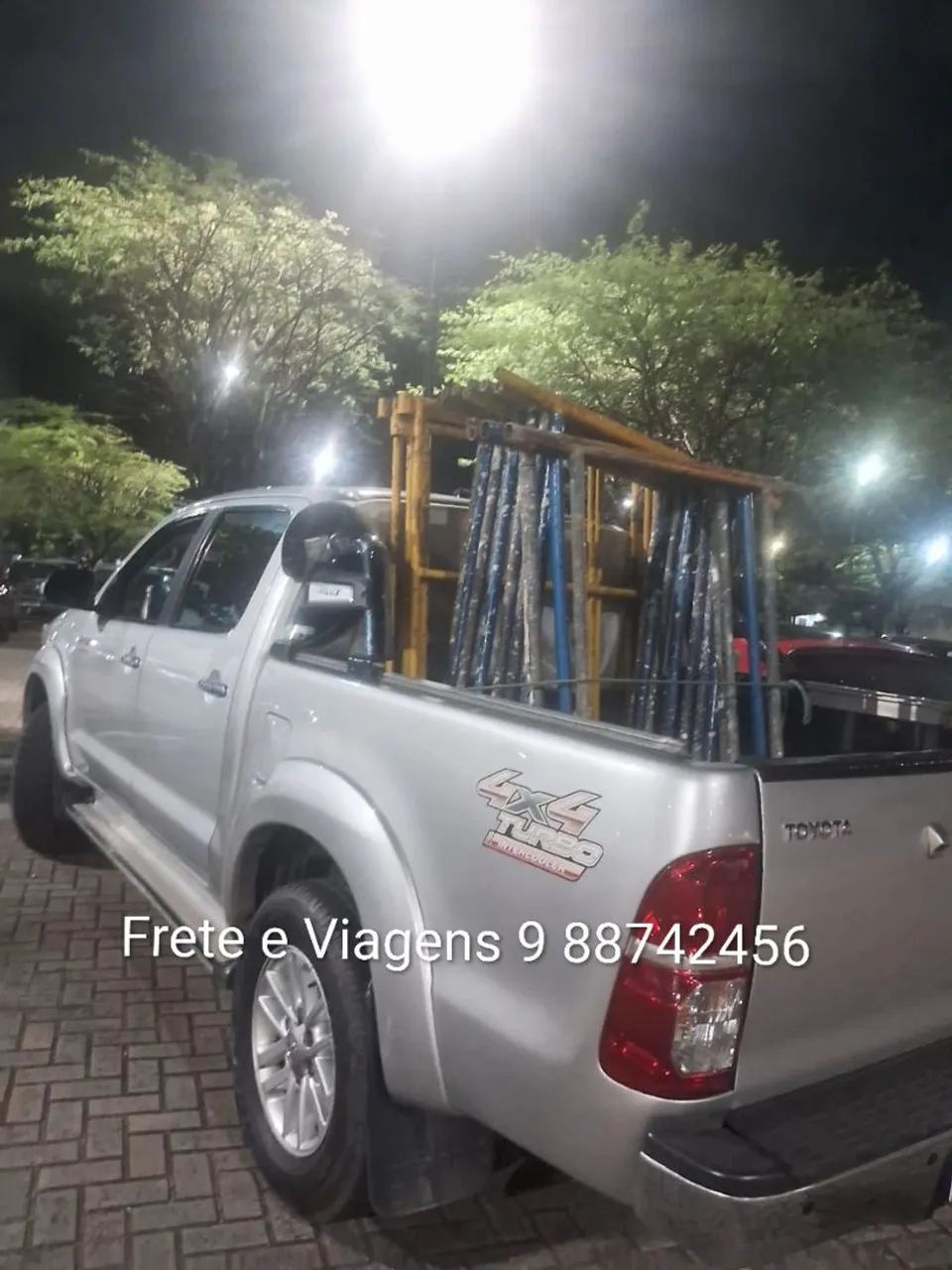 Frete viagens e Reboque