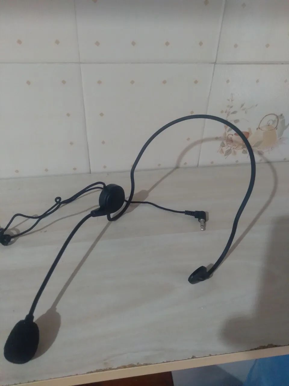Microfone Headset c/fio