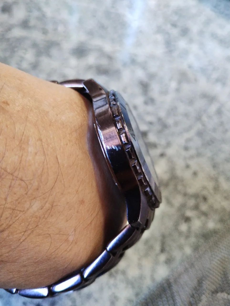 Relógio Technos Quartz Marrom - Modelo Qs001 - Foto 5