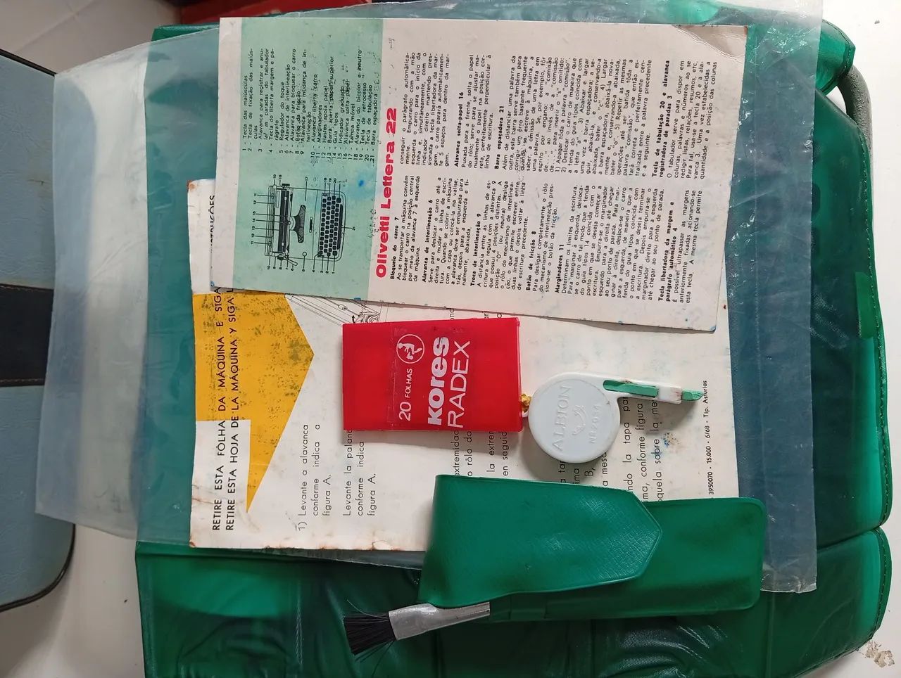 Máquina de escrever Olivetti Lettera 22 funcionando perfeitamente  - Foto 4