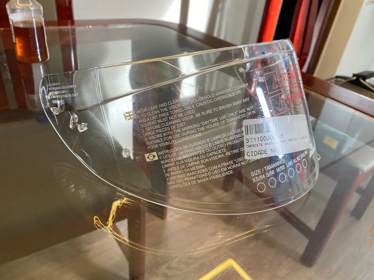 Viseira nova original axxis  - Foto 2