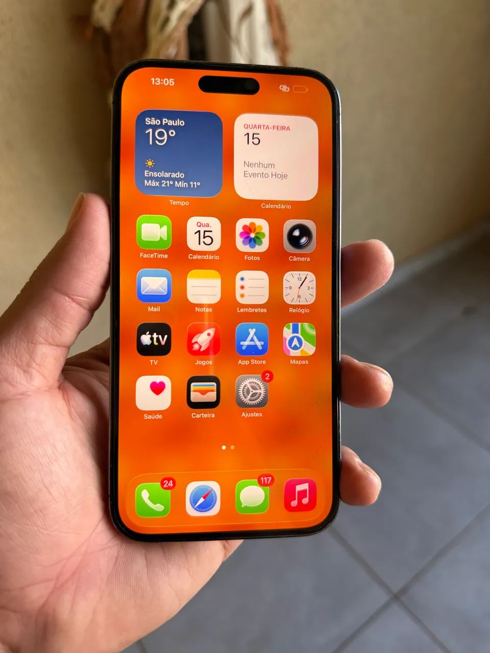 iPhone 14 PRO MAX 512 GB R$3.100 pra vender logo