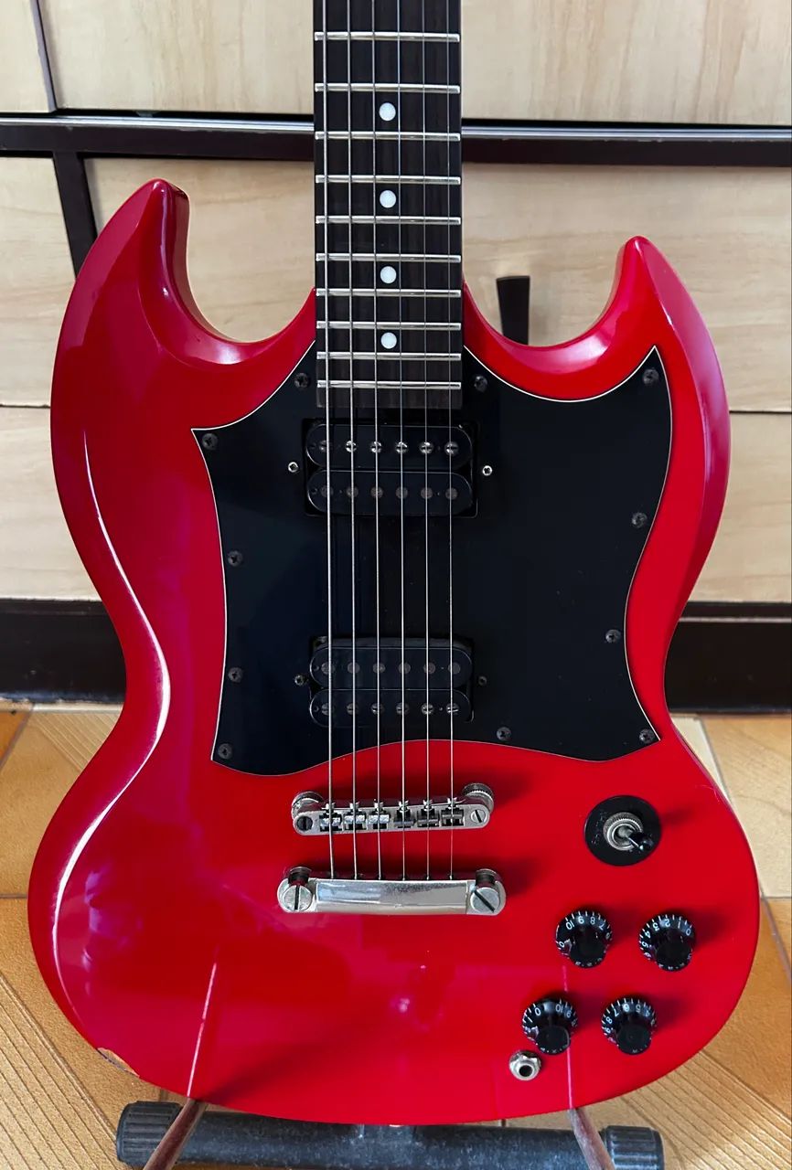 【音出し確認済み】Epiphone SG G-310 レッド エレキギター Guitarra Epiphone SG G310 Vermelha - Instrumentos musicais