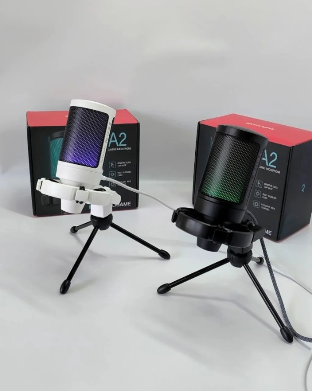 Microfone Fifine Ampligame USB A2 - Foto 2