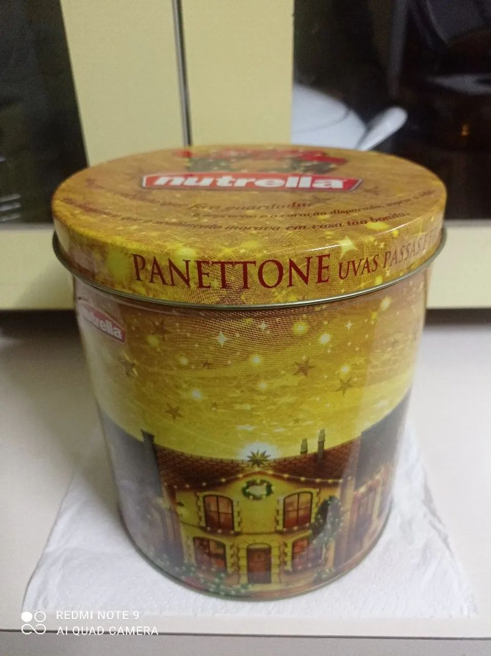 Lata antiga Panetone 