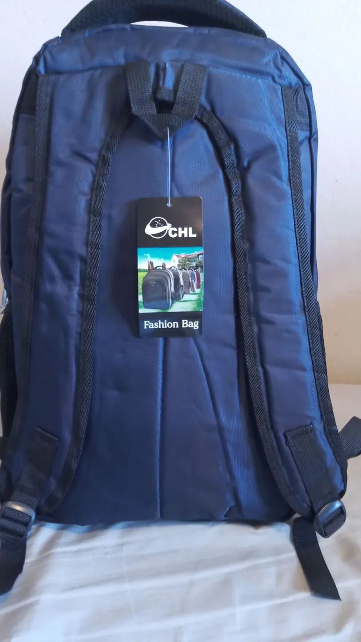 Mochila Azul - Unisex - Foto 5