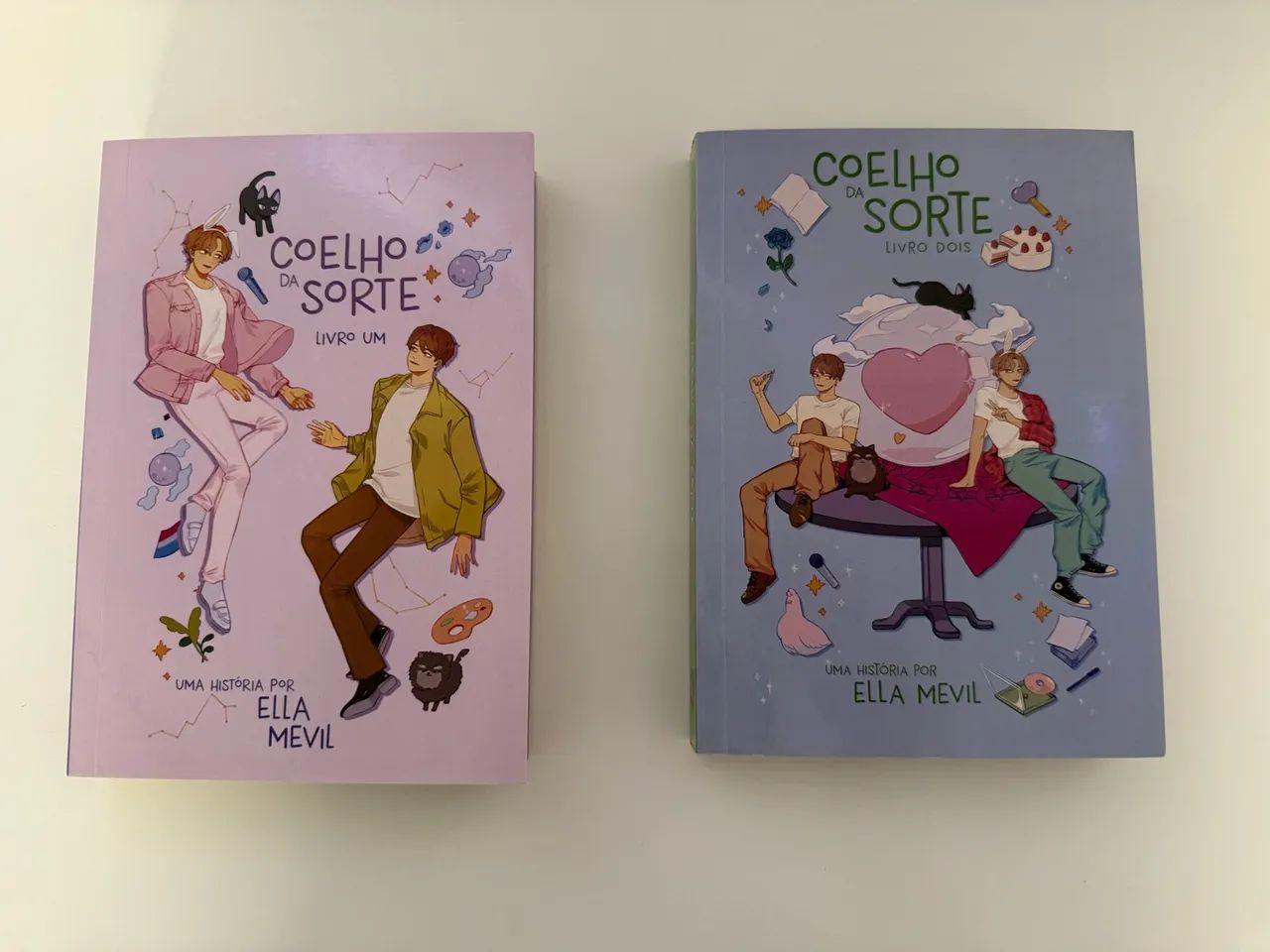 Combo Coelho da Sorte (Vol 1 e 2) - Com Brindes - Ella Mevil