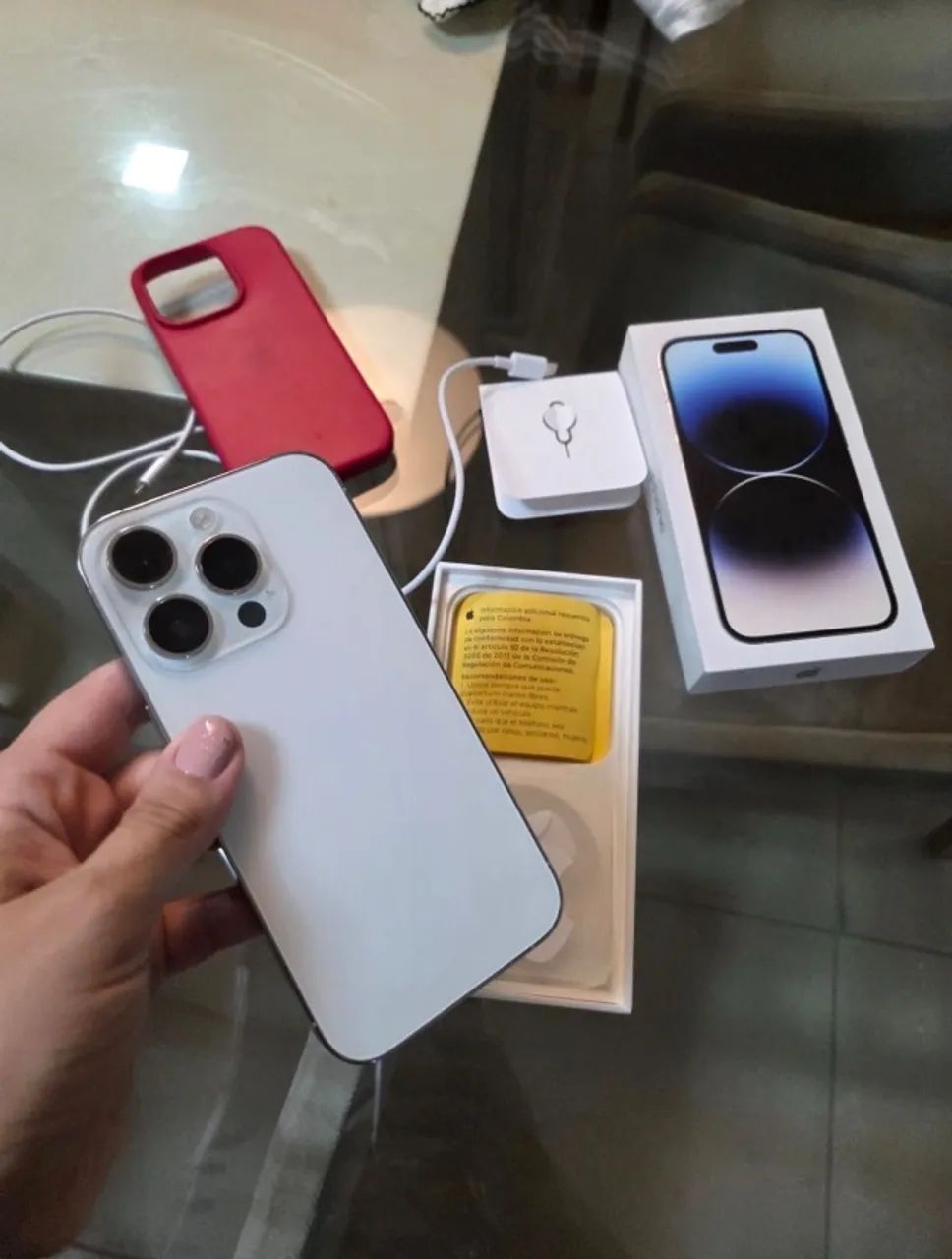 iPhone 14 Pro 256gb completo - Celulares e Smartphones - Centro