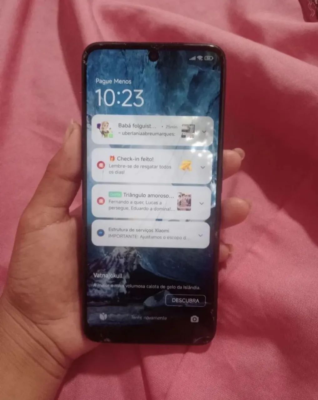 Estou vendendo esse celular de 128gb 5rã 