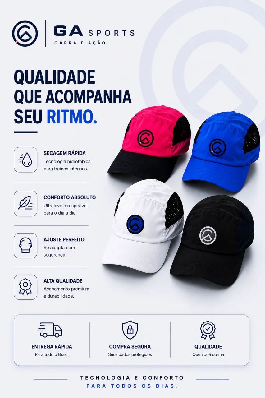 Bonés Para Corrida - Foto 2