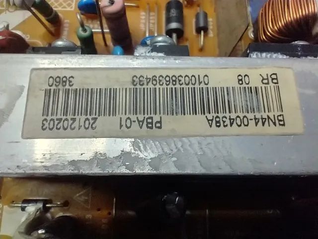 Placa Fonte Samsung LN32D550K7G 32 Polegadas - Foto 2