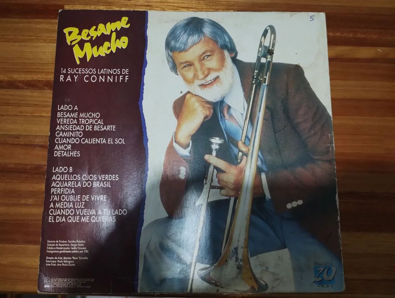 Disco de Vinil LP Ray Conniff Besame Mucho