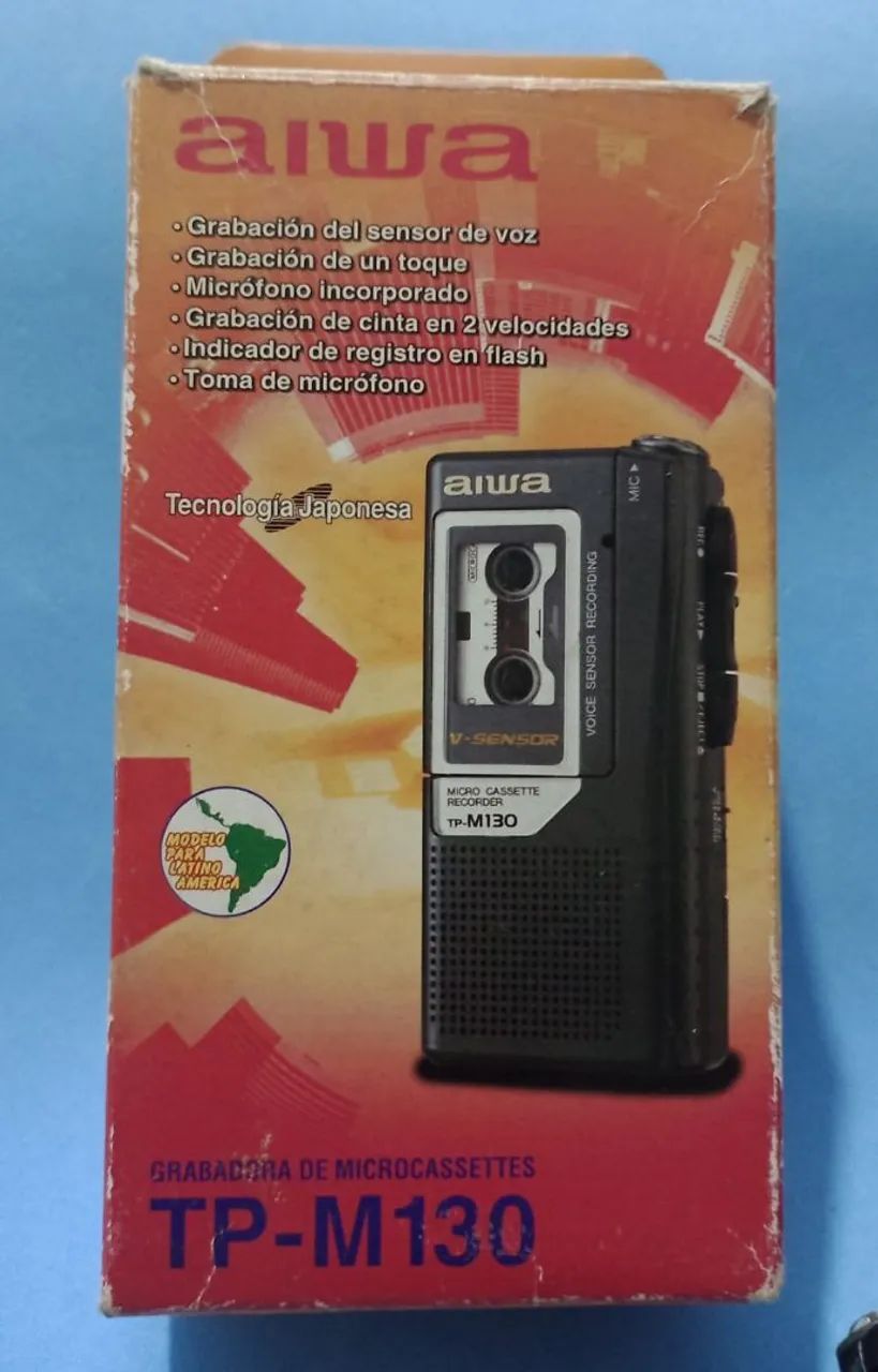 Mini Gravador Aiwa TP - M130  - Foto 4