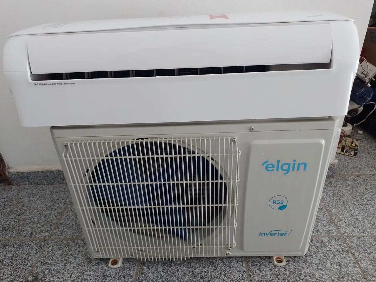 Ar condicionado Elgin 9 BTUs com instalação e material incluso.  - Foto 2