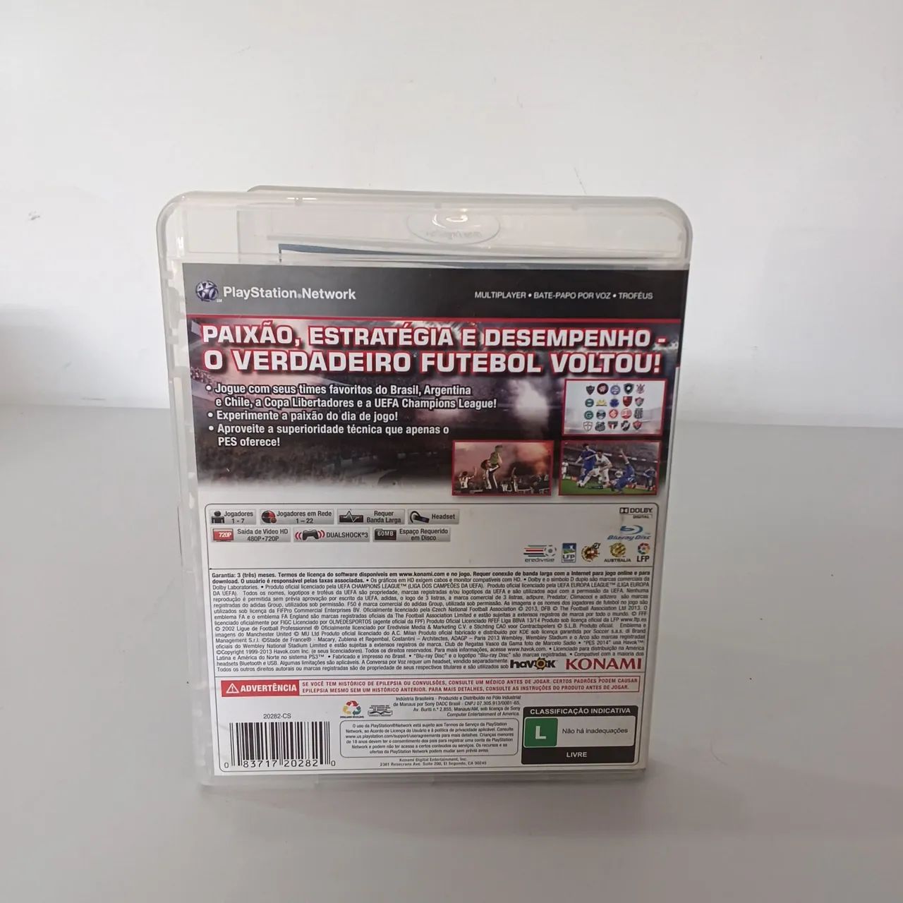 Vendo Pro Evolution Soccer 2014 Ps3 Semi novo  - Foto 2