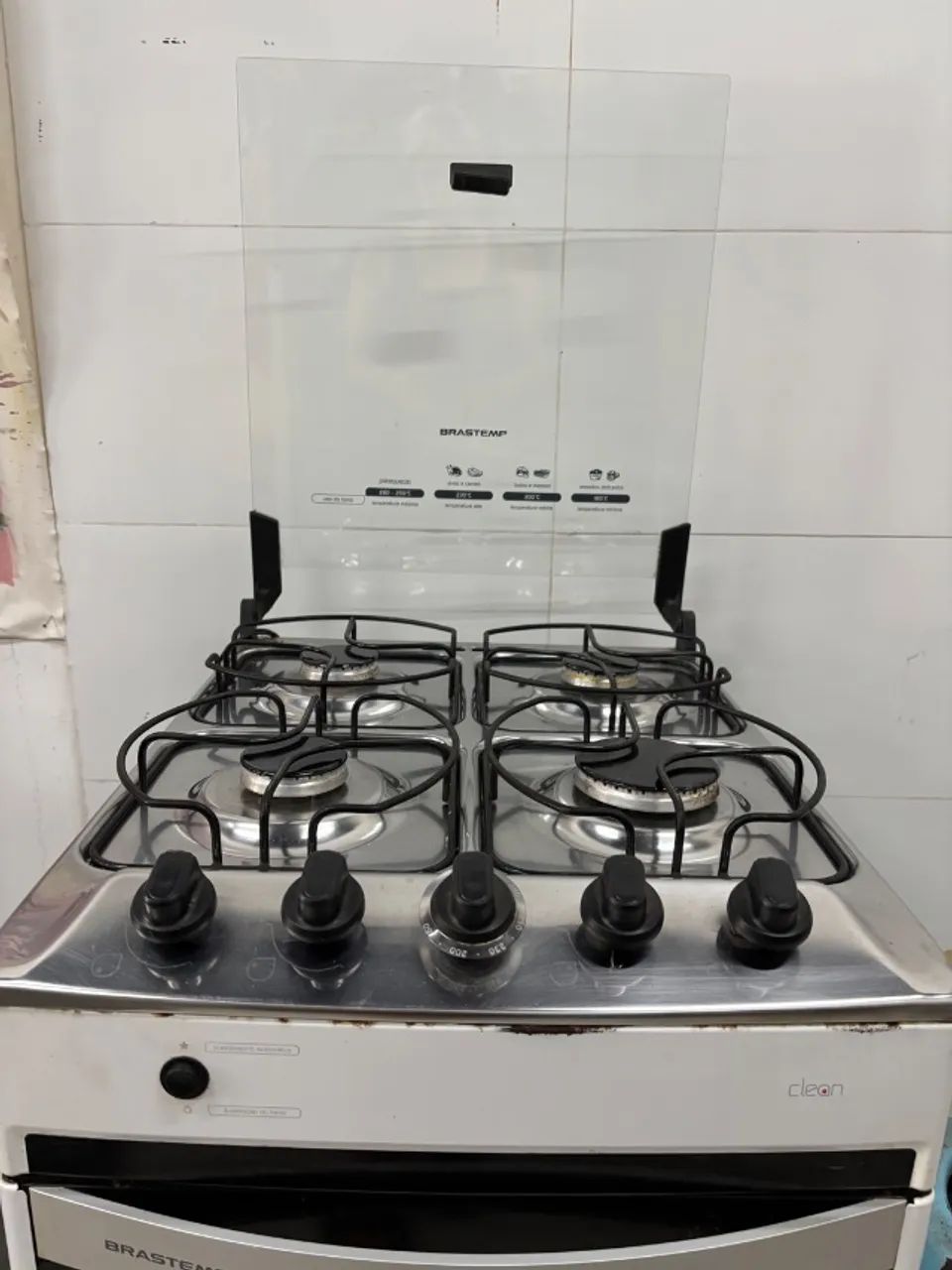 fogão BRASTEMP 4 bocas 