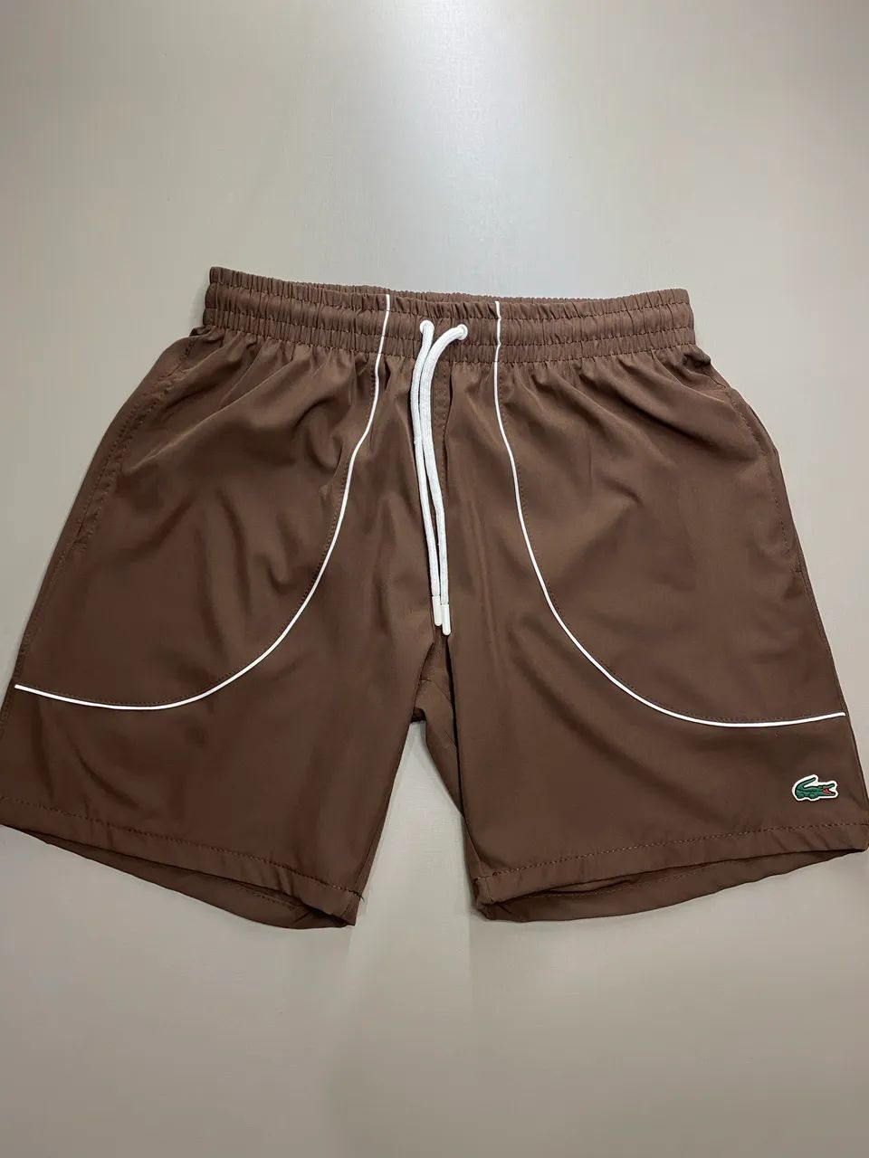 Bermuda Tactel Marrom