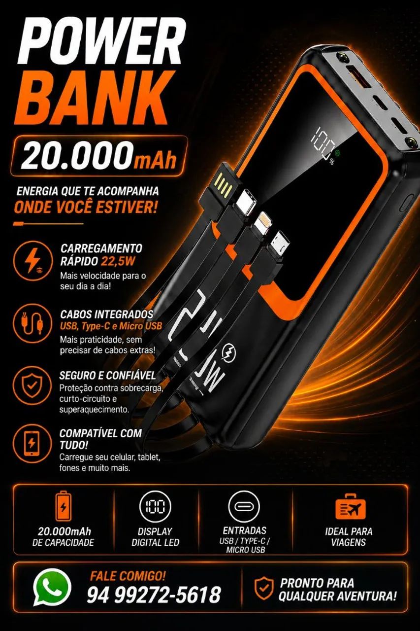 Power bank 20000 mah 