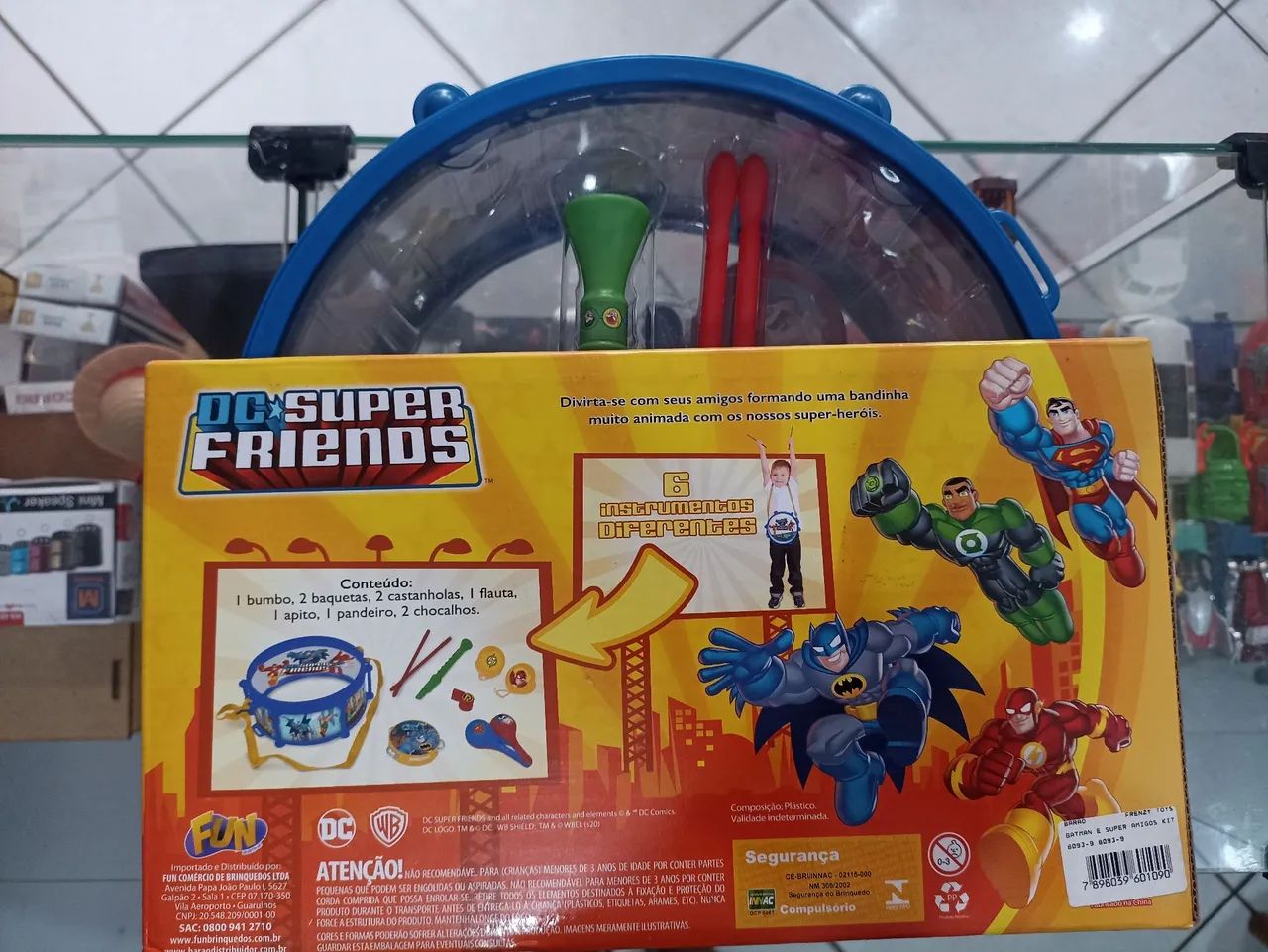 Kit Bandinha Batman e super amigos - Fun  - Foto 3