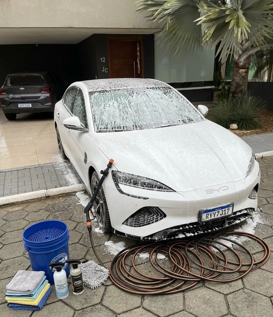 Lavagem automotiva a domicílio 