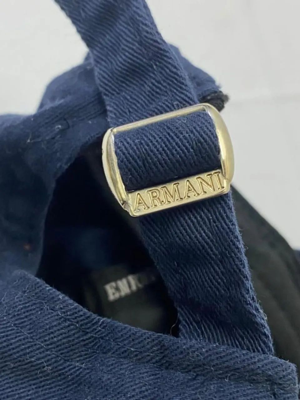 Boné Armani Exchange Azul Marinho | Excelente Estado - Foto 2