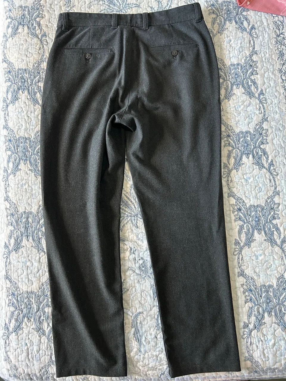 Calça Zara Alfaiataria Cinza 40  - Foto 4