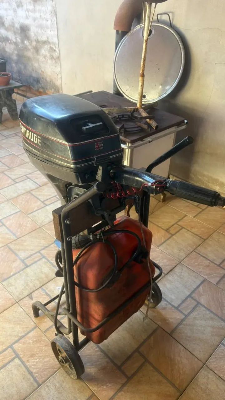Motor Envirude 15hp - Foto 2