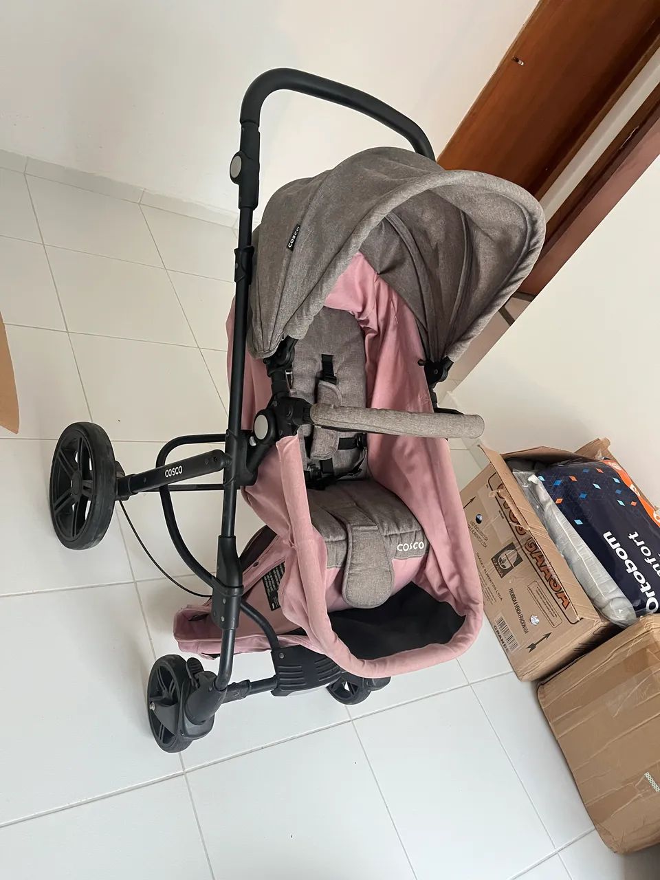 Carrinho+bebê conforto - Foto 3