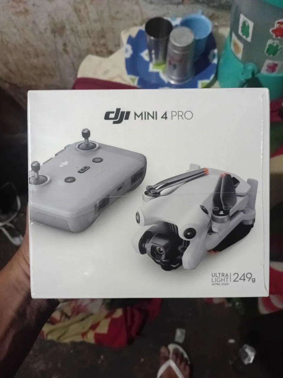 Drone dji mini 4pro lacrado com 1 ano de garantia 