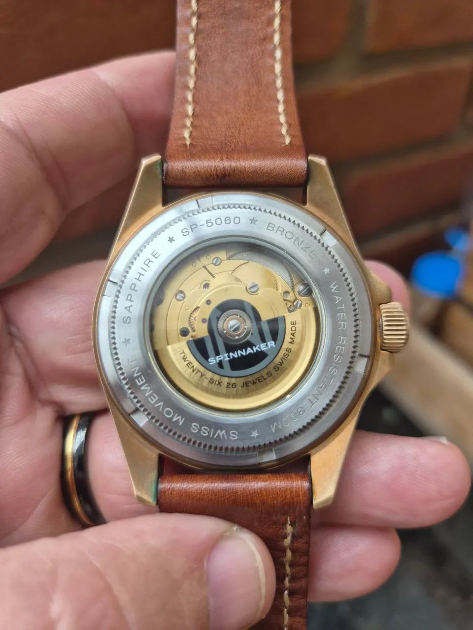 Relogio Automático Spinnaker Soda Black e Bronze  - Foto 5