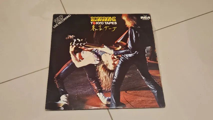Disco Vinil Lp Duplo Scorpions Tokyo Tapes Live Perfeito Rock
