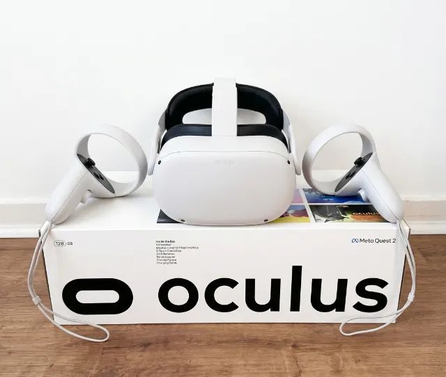 Meta Oculus Quest 2 128GB - Perfeito Estado | Completo na Caixa