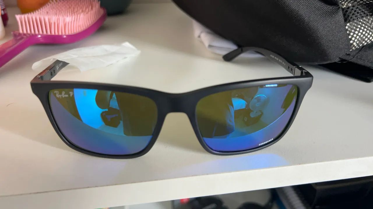 Óculos Ray Ban Solar Espelhado - Foto 4