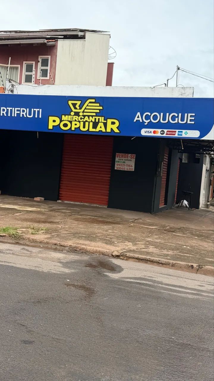Ponto comercial com casa a de esquina - Foto 3