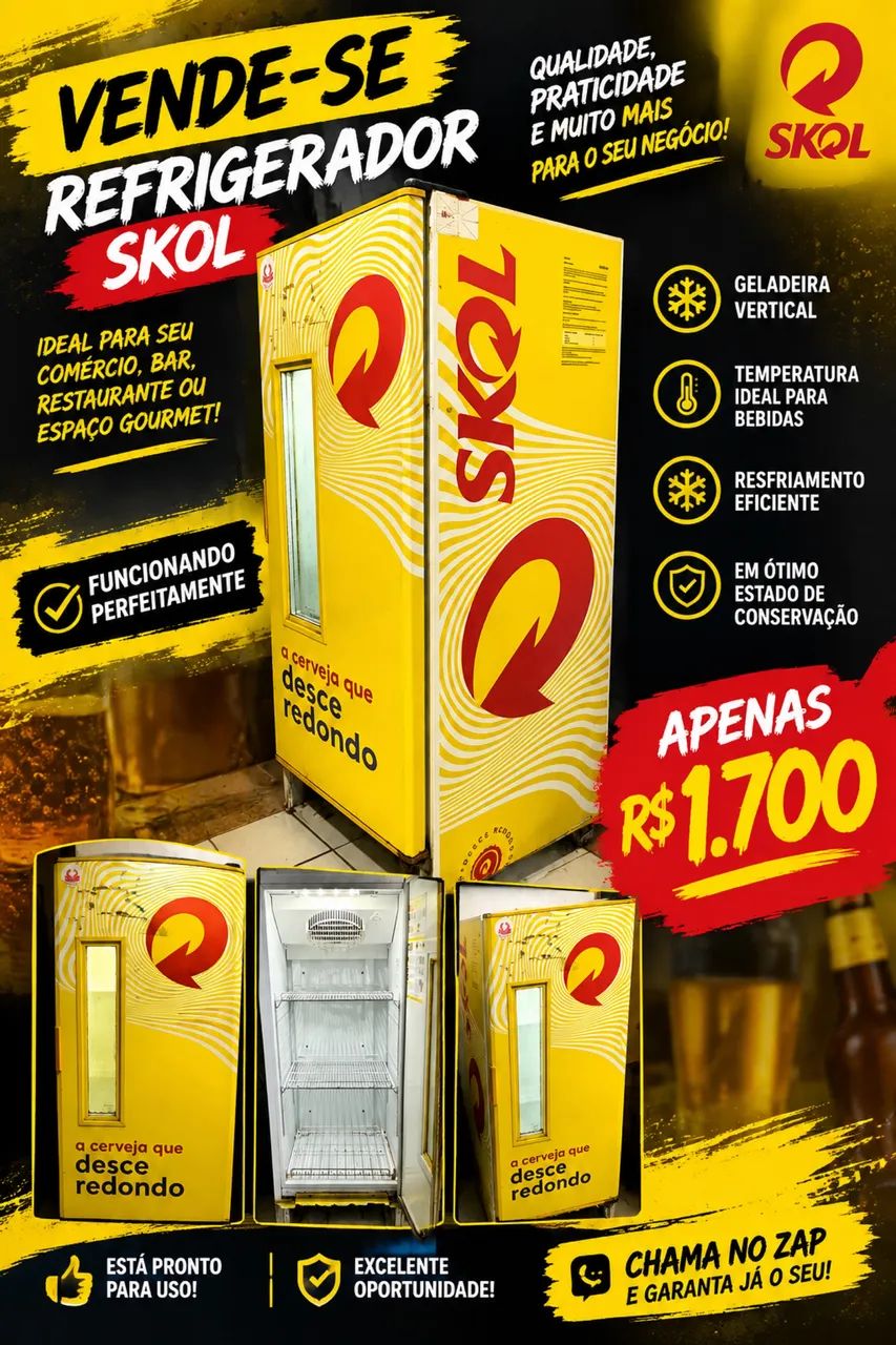REFRIGERADOR SKOL 