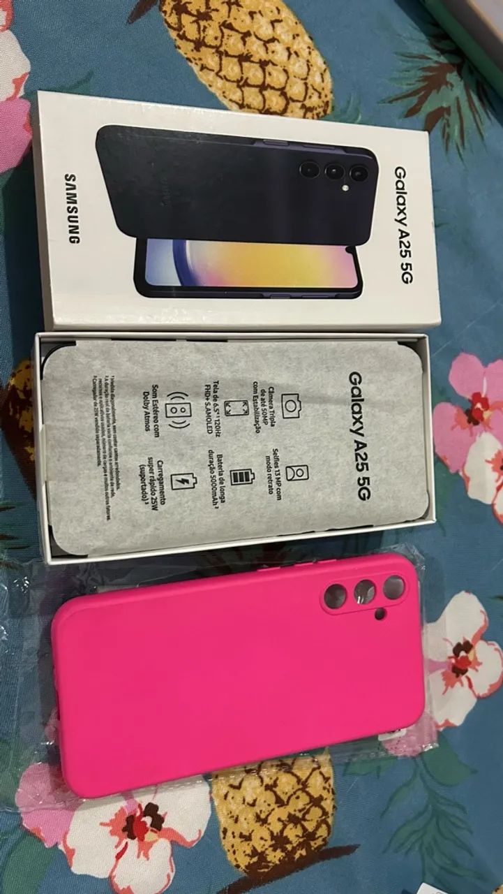 Samsung A25, com NF , capa e película! Com caixa original! - Foto 5