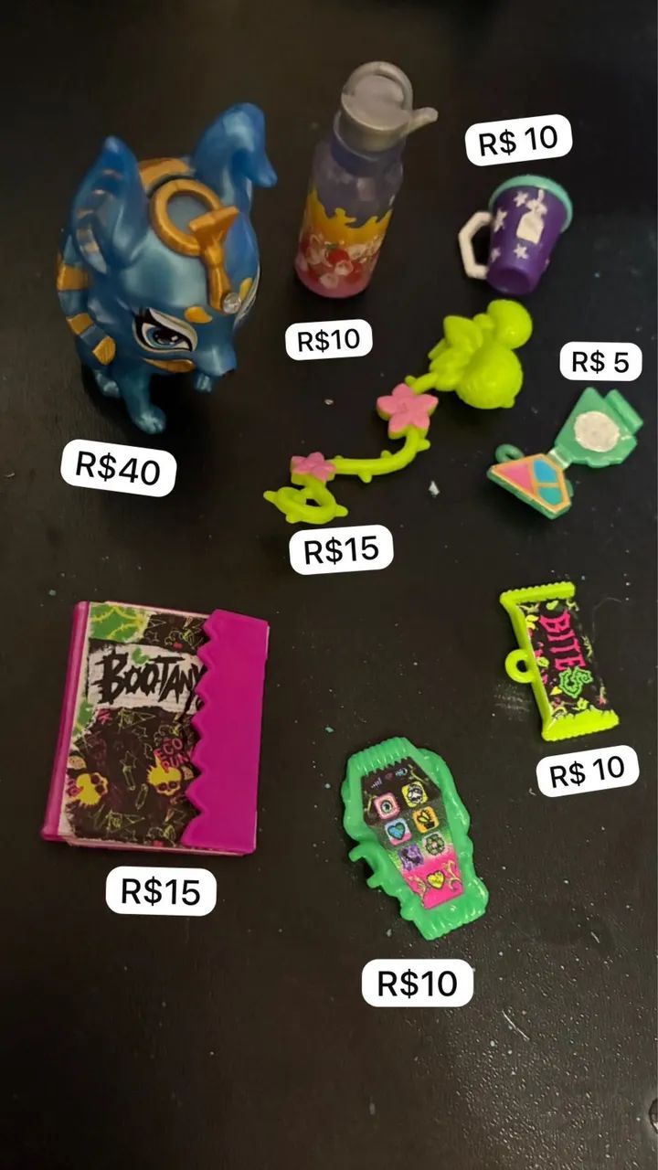 itens de Monster high G3
