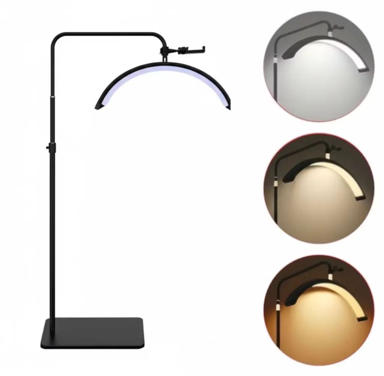Ring light meia lua 