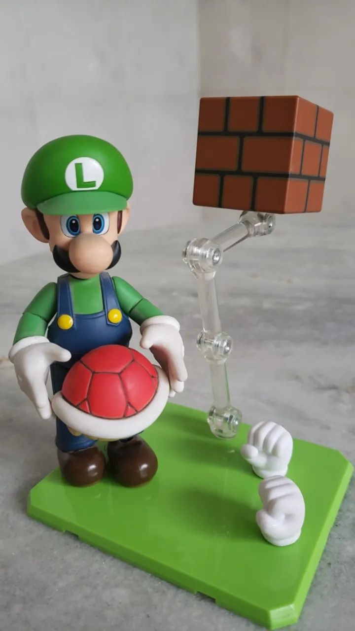 Luigi - SH Figuarts BANDAI Super Mario - Original  - Foto 2