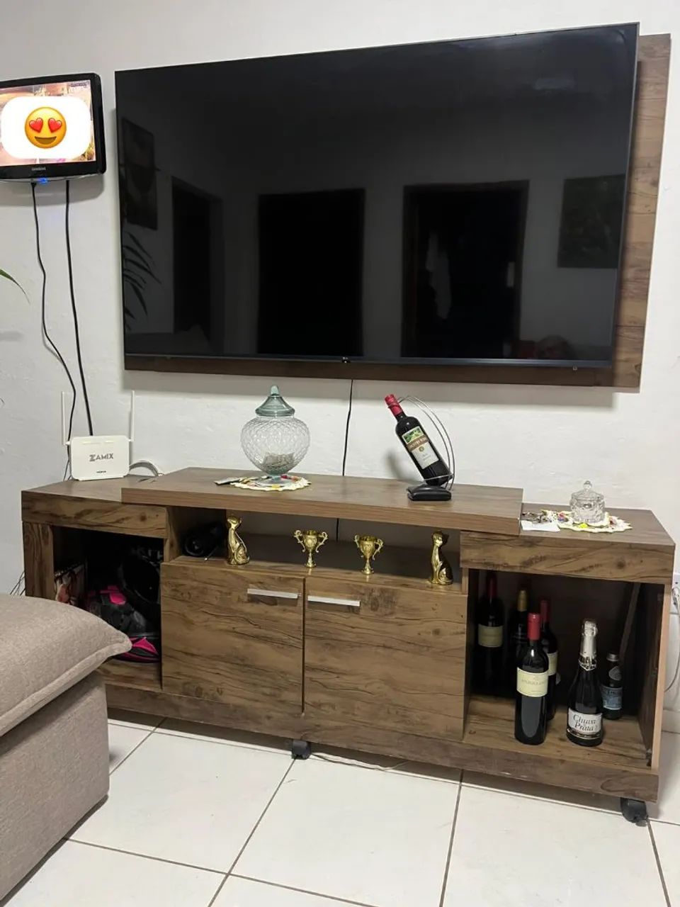 Rack+ painel de tv
