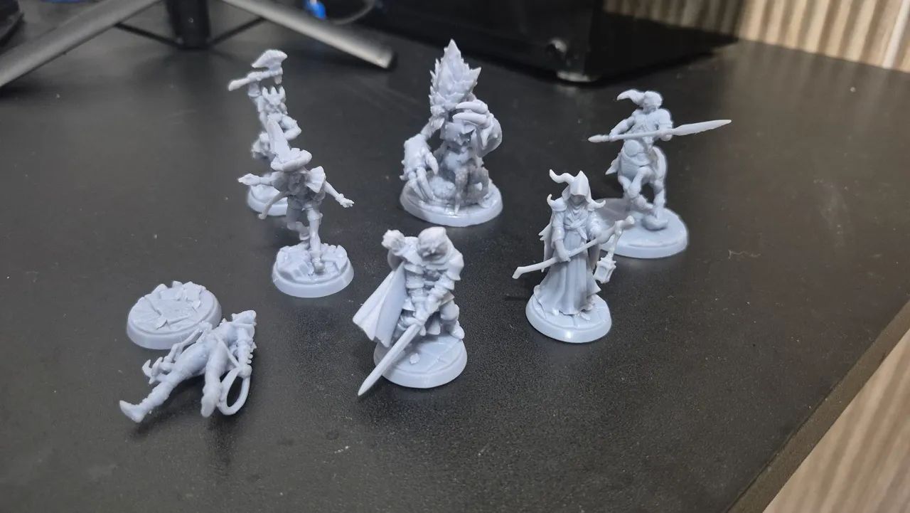 Personagem de rpg em 3d