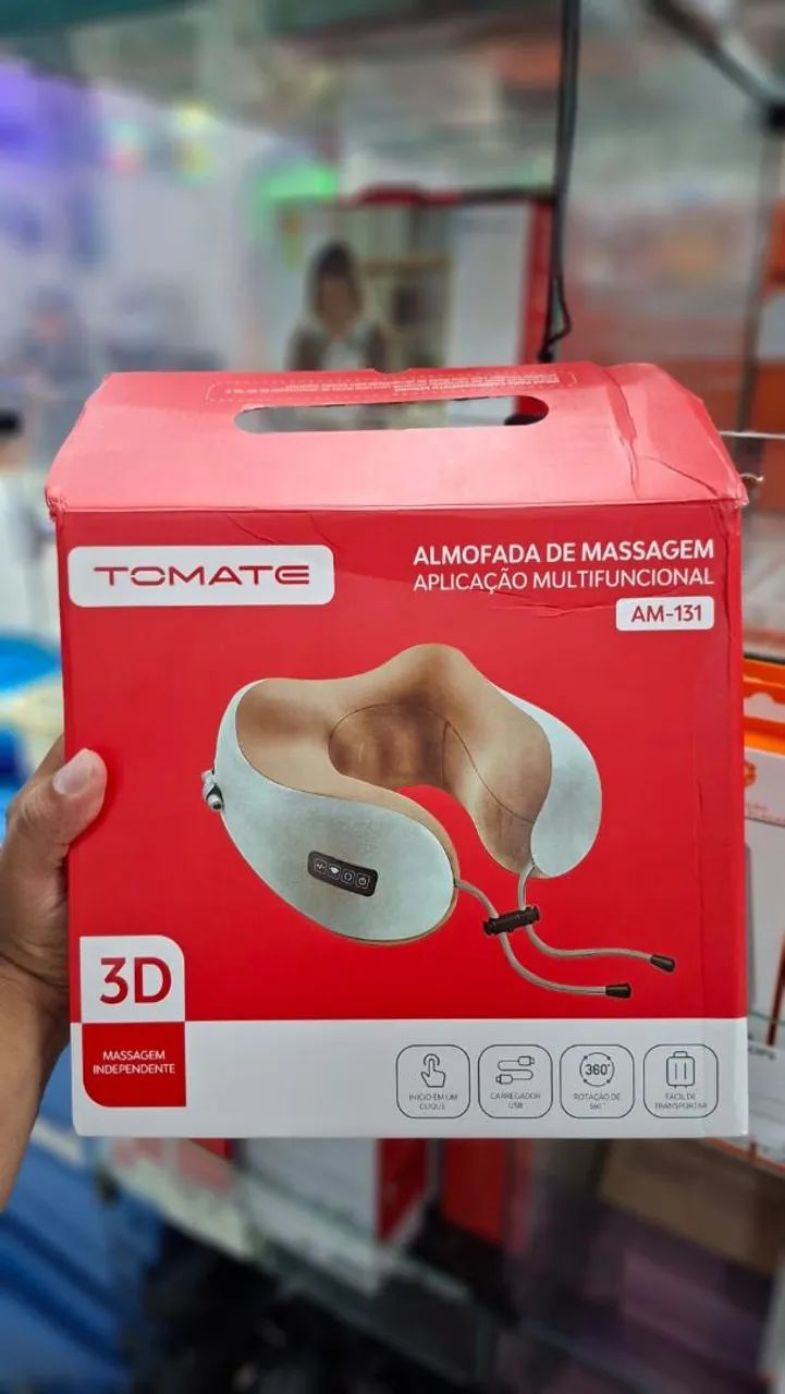 Massageador para Pescoço almofada 3d - entrega em slz e região 