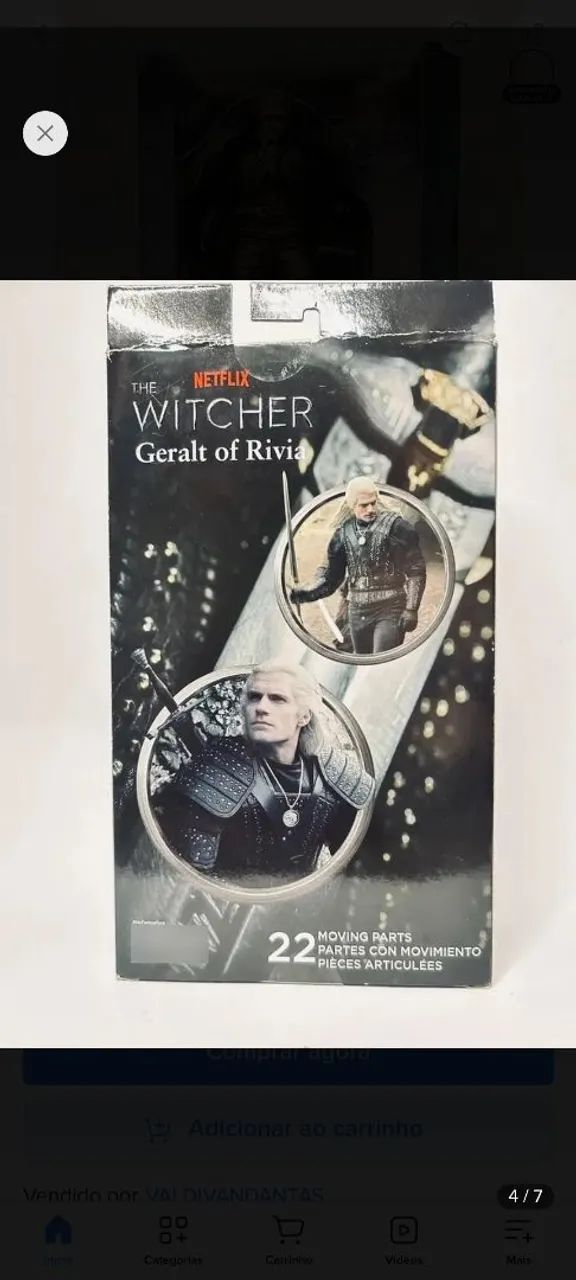 Gerard de Rivia the witcher mcfarlane toys  - Foto 2