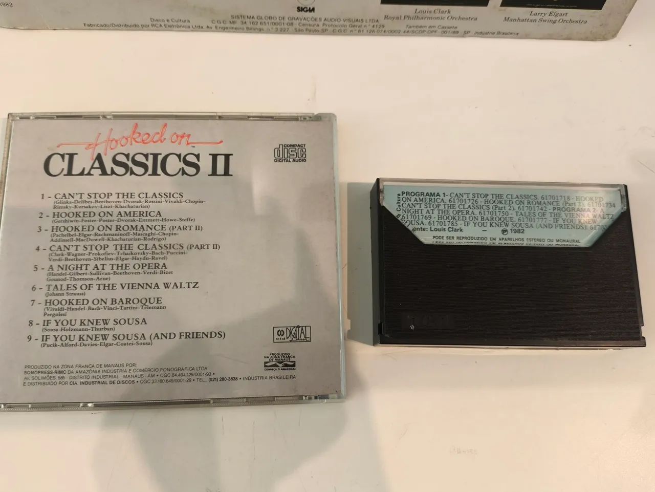 DISCO VINIL Hooked on Classics II (LP Vinil + CD + K7) USADO  - Foto 3