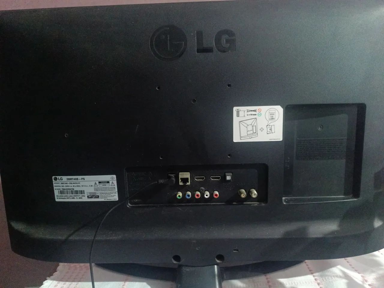Smart Tv LG 28 Polegadas SEM DEFEITOS - Foto 3