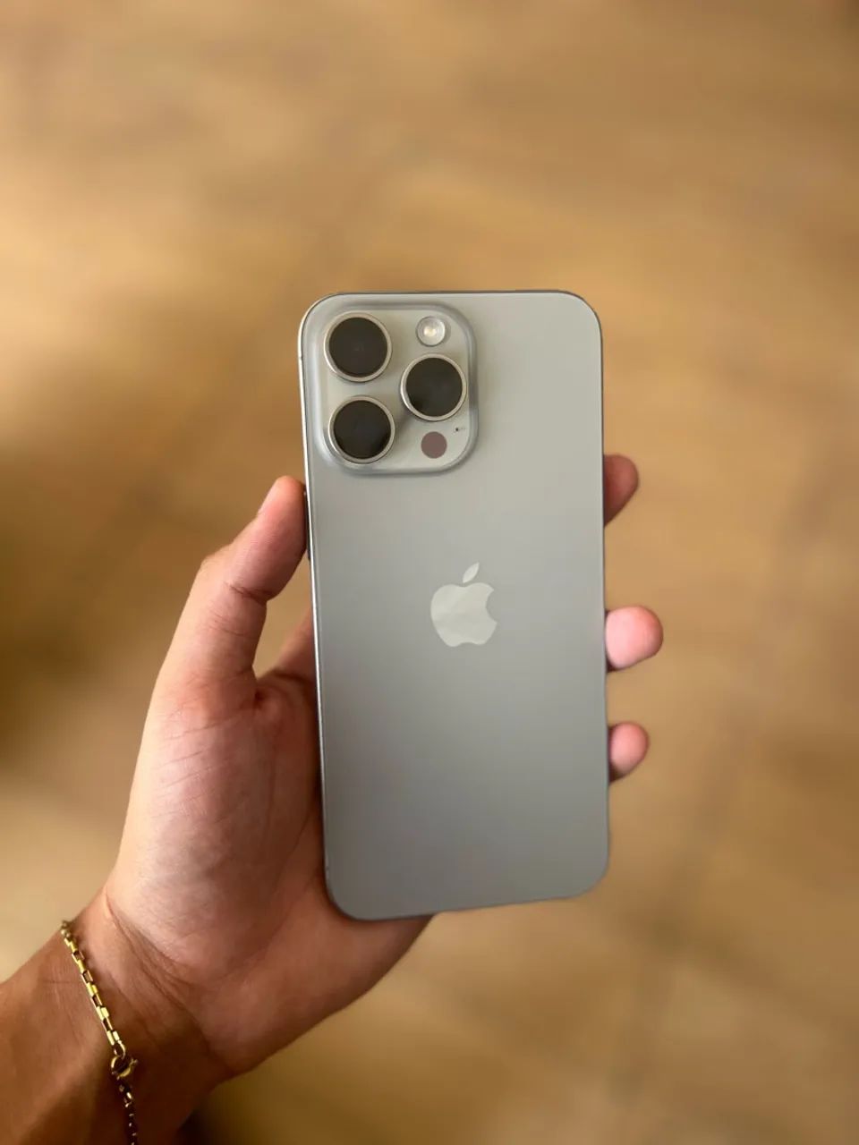 ? IPHONE 15 PRO MAX 256GB - TITÂNIO NATURAL ? - Foto 3