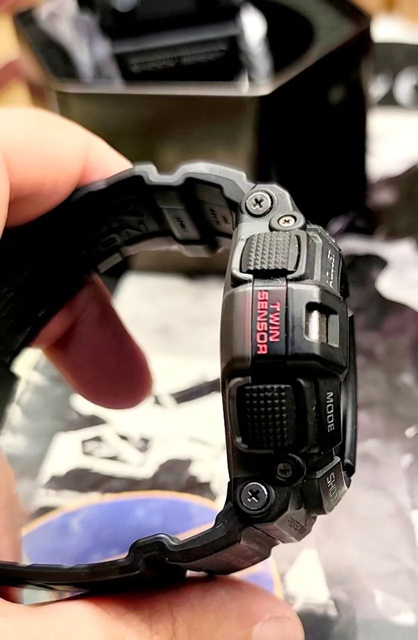 Casio G-Shock G-9300 Mudman Solar Sem Uso - Foto 2
